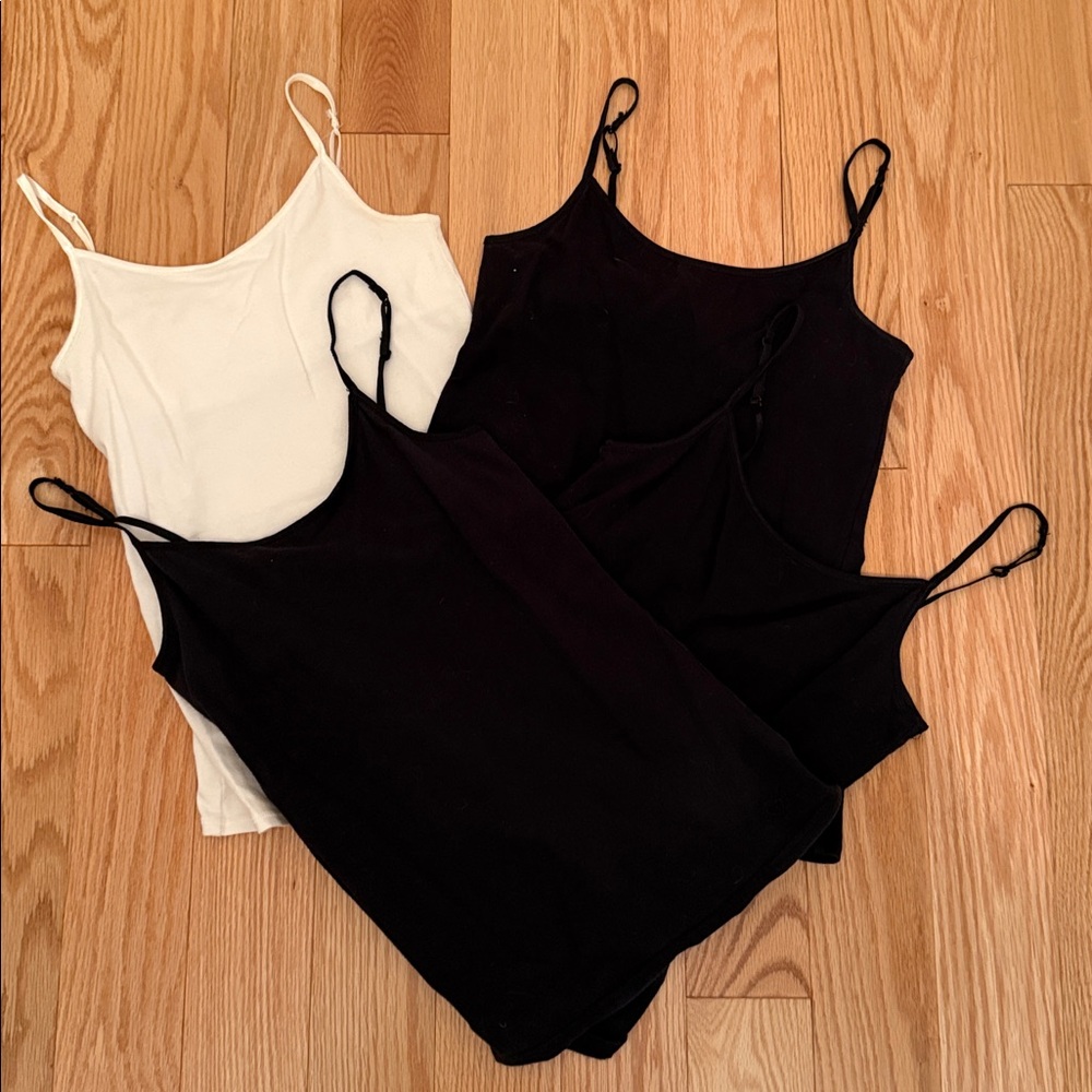 Justice Cream Tank Top x4 bundle